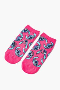Stitch Print Ankle Socks, image 2
