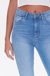 MEDIUM DENIM High-Waisted Skinny Jeans, image 5