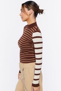 TOAST/MULTI Mock Neck Striped Sweater, image 2
