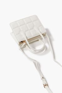 Quilted Faux Leather Crossbody Bag, image 3