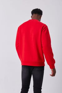 RED/MULTI Embroidered Dancer Graphic Pullover, image 3