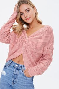 Reversible Twist-Front Sweater, image 5