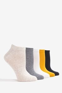 Marled Ankle Socks - 5 Pack, image 1
