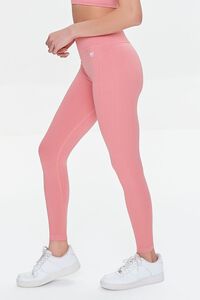 DUSTY PINK Active Seamless High-Rise Leggings, image 3