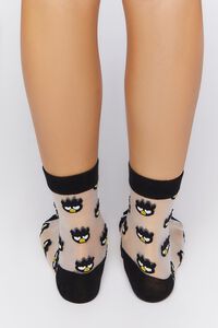 BLACK/MULTI Hello Kitty & Friends Badtz-Maru Socks, image 3