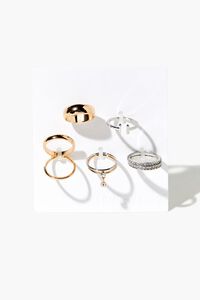 GOLD/SILVER Assorted Ring Set, image 2
