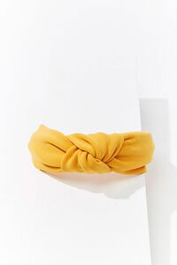 MUSTARD Knotted Structured Headband, image 3