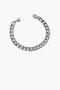 Burnished Curb Chain Anklet, image 1