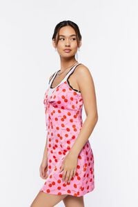 Cherry Print Mini Cami Dress, image 3