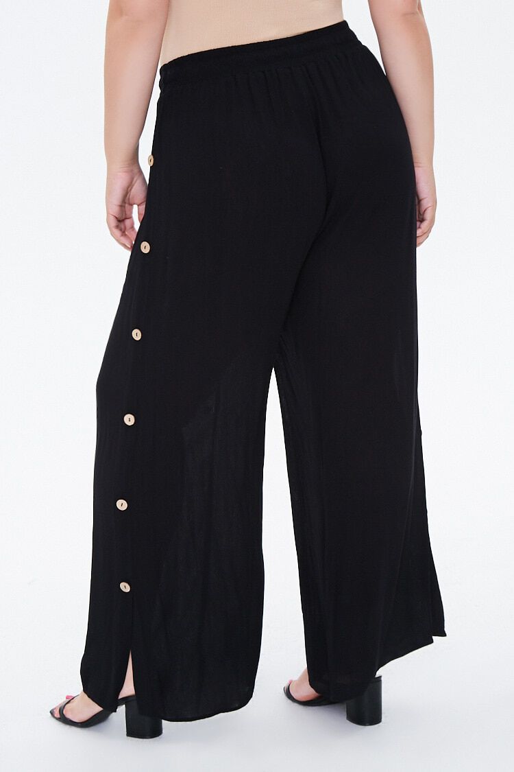 plus size pants with slits