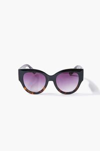 BLACK/BLACK Tortoiseshell Gradient Sunglasses, image 3
