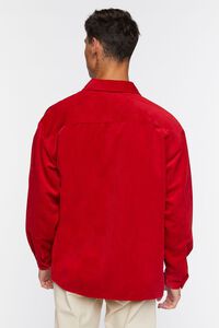 RED/BLACK Corduroy 1984 Button-Front Shirt, image 3