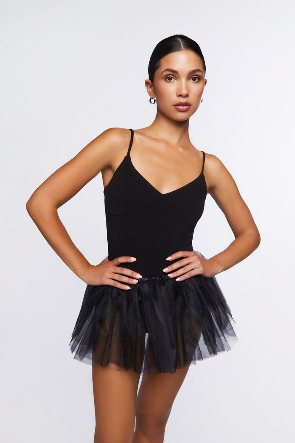 BLACK Tulle Ballerina Skirt, image 1