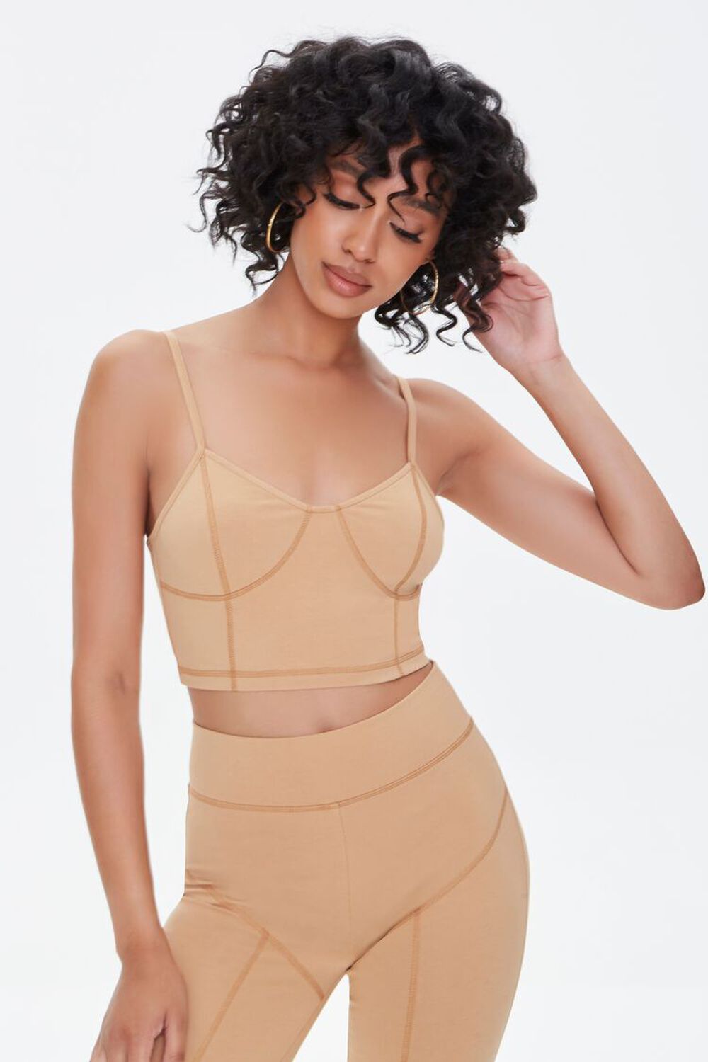 NUDE Seamed Cropped Cami, image 1