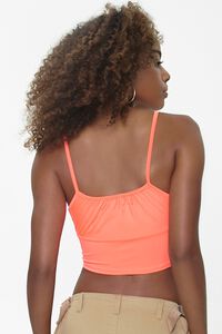 CORAL Self-Tie Cropped Cami, image 3