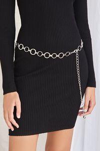 SILVER Rolo Chain Hip Belt, image 1