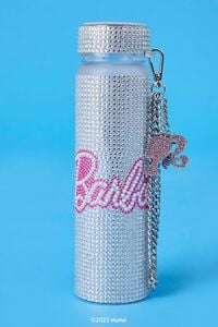 Rhinestone Barbie Water Bottle, image 1