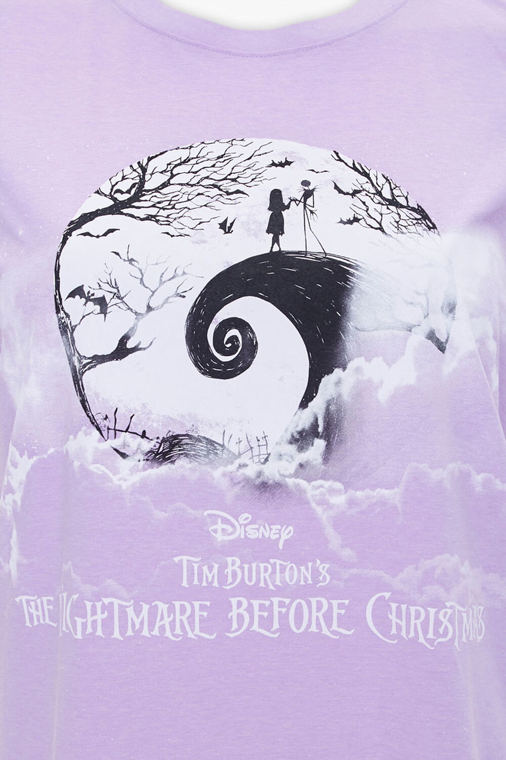 Plus Size Nightmare Before Christmas Graphic Tee, image 3