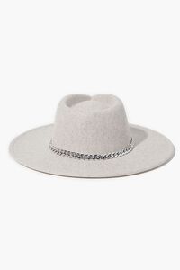 OATMEAL/SILVER Chain-Trim Sun Hat, image 2