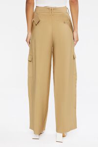 CIGAR Belted Straight-Leg Cargo Pants, image 4