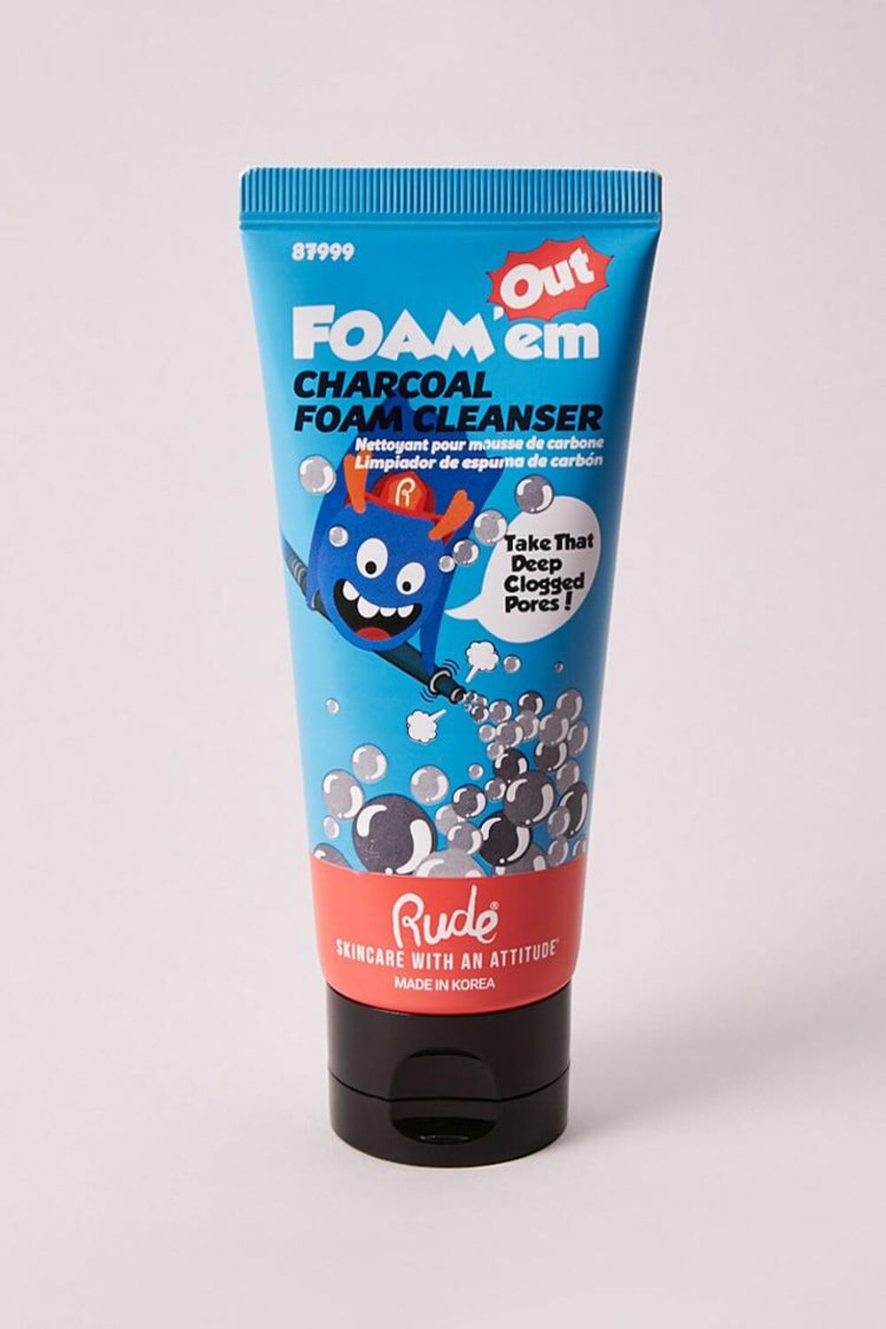 Foam Em Out Charcoal Foam Cleanser, image 1