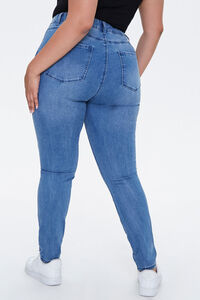 DENIM Plus Size High-Rise Skinny Jeans, image 4