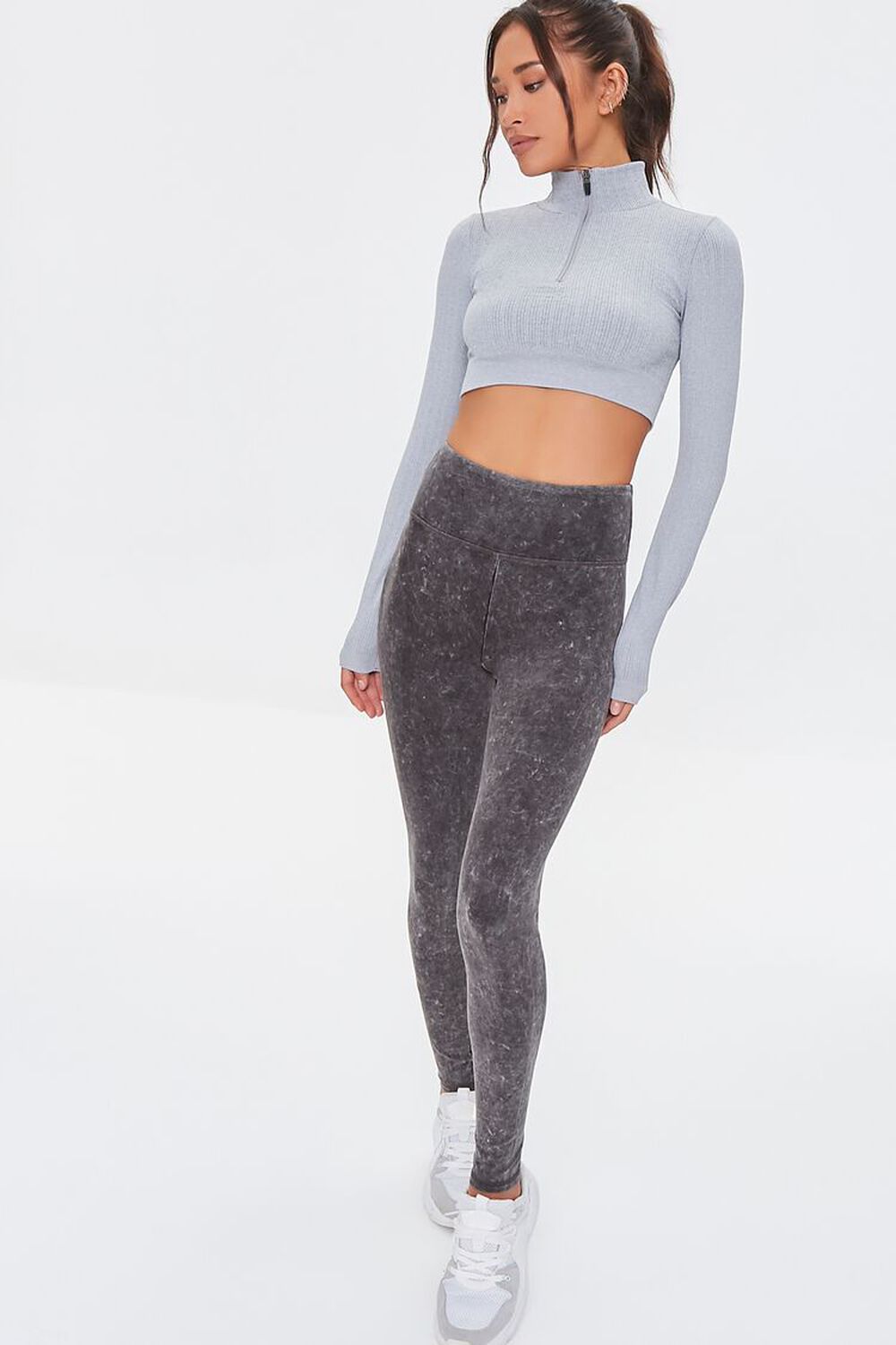 CHARCOAL Active Mineral Wash Leggings, image 1
