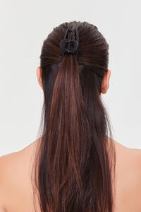 BLACK Loop Hair Claw Clip, image 2