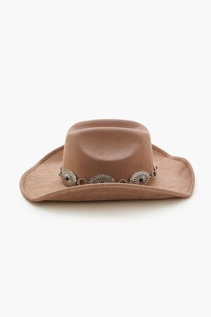 Faux Stone Chain Cowboy Hat