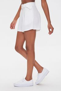 CREAM Pleated Linen-Blend Shorts, image 3