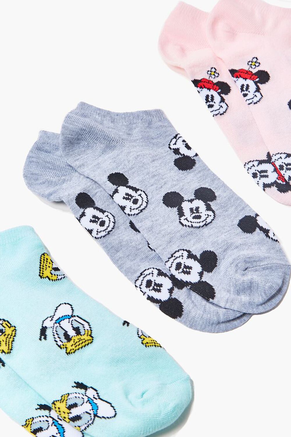 Mickey Mouse Ankle Sock Set - 3 pack, image 2