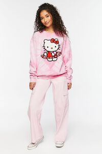 PINK Hello Kitty Tie-Dye Pullover, image 5