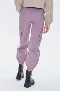 DUSTY LAVENDER Distressed Cargo Joggers, image 4