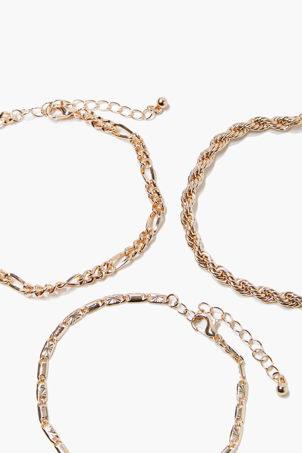 GOLD Chain Bracelet Set, image 2