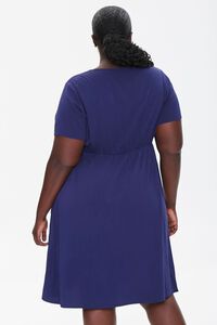 NAVY Plus Size Fit & Flare Dress, image 3