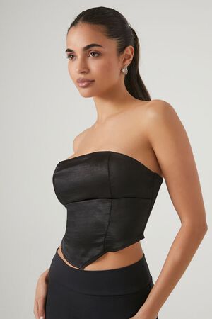 Ribbed Seamless Tube Top w/ Straps - Soco Boutique