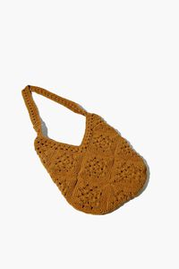 Crochet Knit Tote Bag, image 4