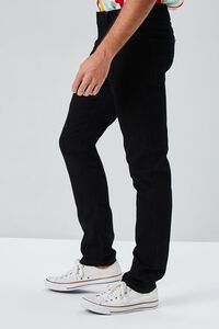 WASHED BLACK Basic Skinny Jeans, image 3