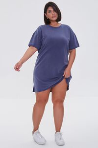 NAVY Plus Size Mini T-Shirt Dress, image 4