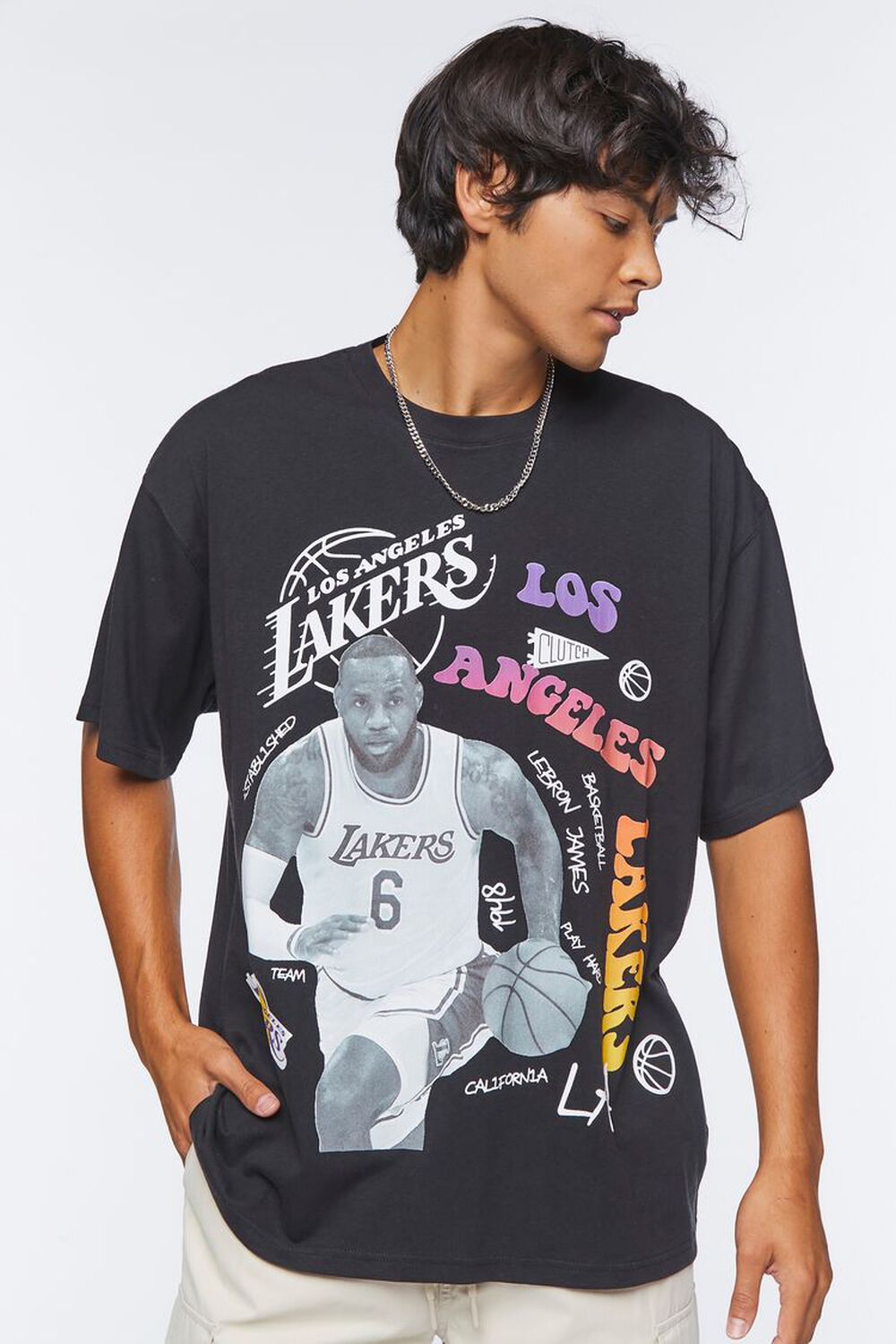 LeBron Men's Long-Sleeve Basketball T-Shirt.