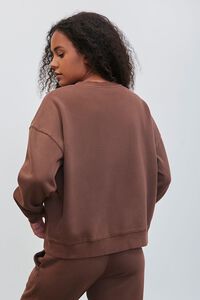 BROWN Pantone Fleece Pullover, image 3