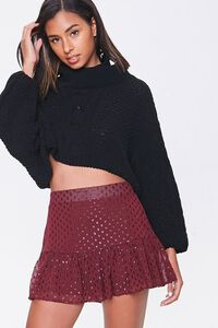 PLUM Polka Dot Mini Skirt, image 1