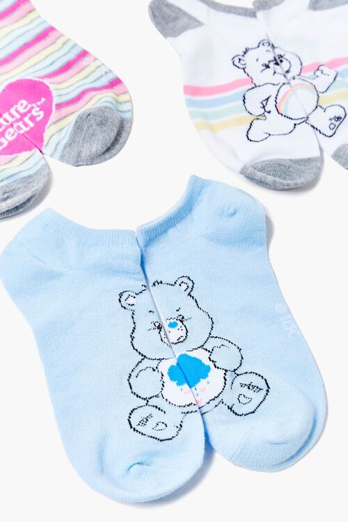 GREY/MULTI Care Bear Ankle Socks Set - 5 pack, image 2