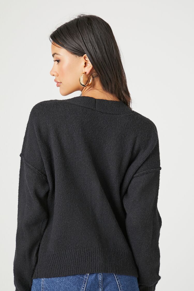 Long Sleeves Ribbed Cardigan   Forever