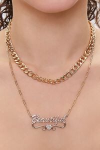 Beautiful Pendant Layered Necklace, image 1