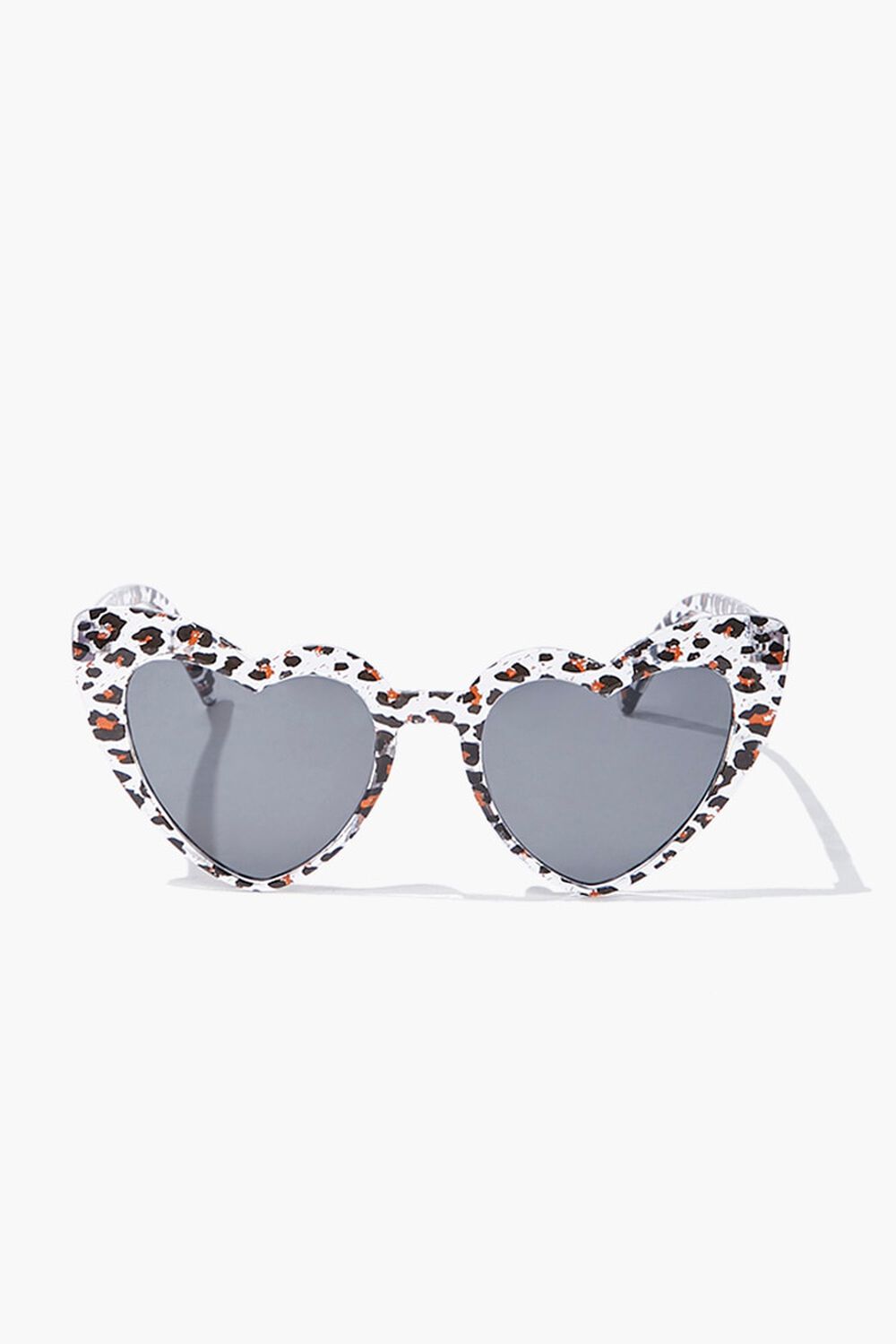 Heart-Shaped Leopard Print Sunglasses, image 1