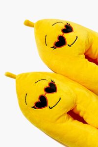 YELLOW Embroidered Banana House Slippers, image 5