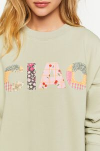 SAGE/MULTI Reworked Ciao Graphic Pullover, image 5