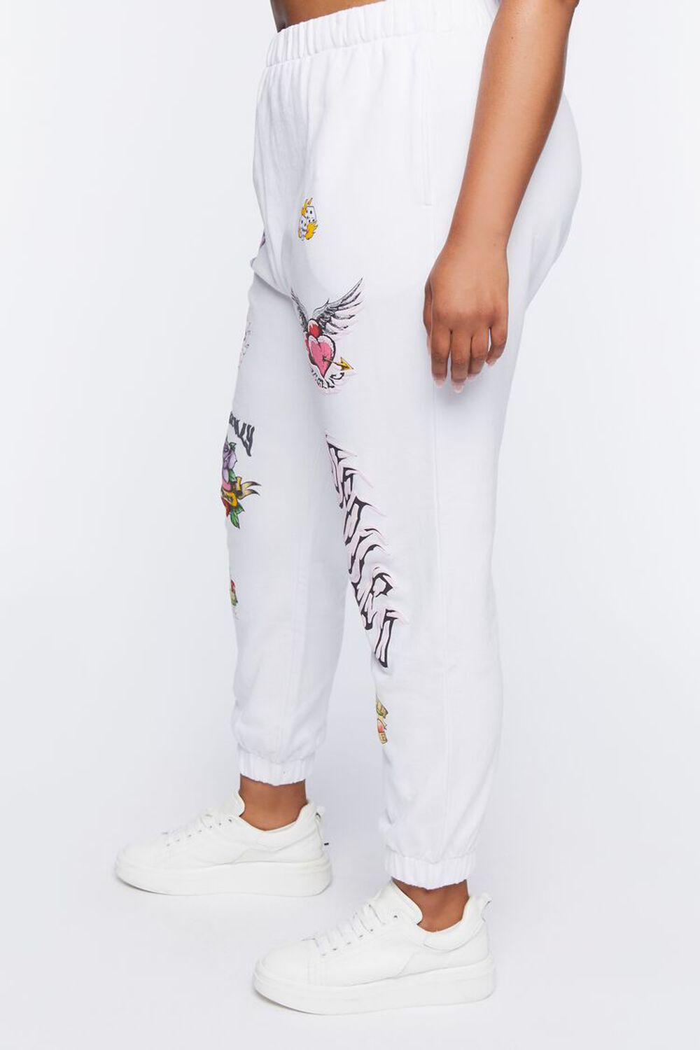 Plus Size Heavenly Graphic Joggers, image 3