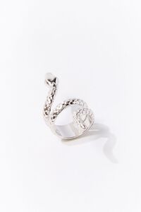 SILVER Snake Cocktail Ring, image 2